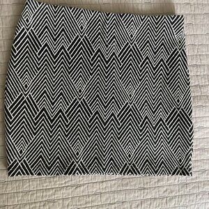 Patterned Zara Miniskirt